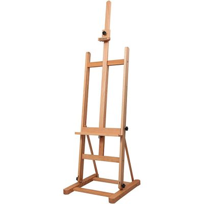 Medium-Duty Studio H-Frame Holds Canvas Art up to 48 Artist Easel Adjustable Tilting Floor Painting Easel