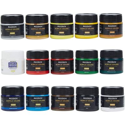 Wholesale Professional DIY Waterproof Acrylic Paint 100ml Painting Colors Acrylic