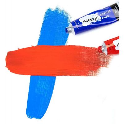 Acrylic Paint Set 24 Colors Rich Pigments Acrylic Paint for Canvas Wood Painting Students Adults