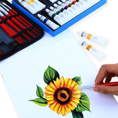 OEM art Supply 107pcs Deluxe Acrylic Painting Set