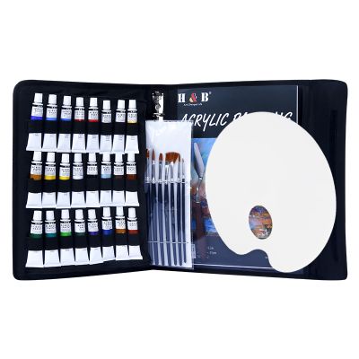China acrylic paint Factory new style multifunction acrylic paint brush set