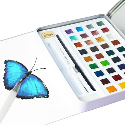Artist Grade Travel Pocket Solid oli paints colour Set