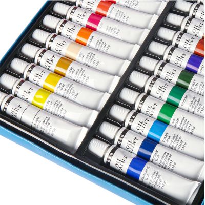 China oil paint supplier 24 colors oil painting