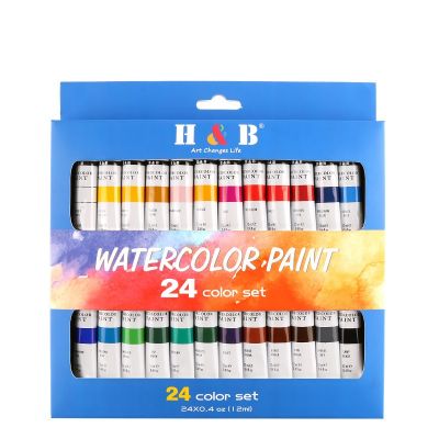 Chinese aquarela wholesale professiona wate rcolor paints set