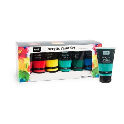Acrylic Colour for Painting Wholesale Artist 75ml Acrylic Paint Art Colors Kit