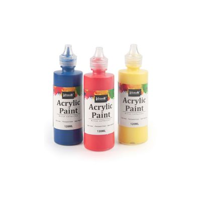 Wholesale 120ml Art Acrylic Color Paints Bottle