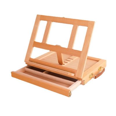 High Quality Artist Level Pine Wood Portable Tabletop Easel Desktop Art Easels for Drawing