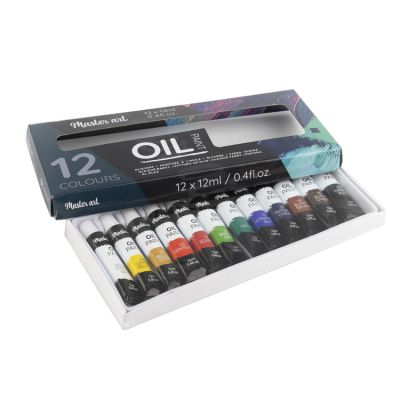 Hot-selling 12 Colors 12ml Artist Oil Color Paint Supply Set for Painting