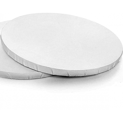 Blank Canvas for Painting Hot-Selling Round Shape White Blank 19.5cm Canvas Boards