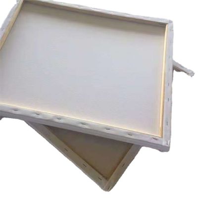 Factory Direct Sales High Quality Blank White Art Stretched Kids Canvas Boards 18*24cm