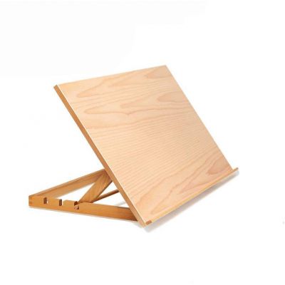 Customized Art Artist Adjustable Wood Desk Tabletop Easel with Strong Support for Painting