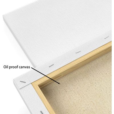 Hot-selling 10 Pcs 280g Cotton Painting Canvases 8x10 Inch Blank for Kids Acrylic Oil Watercolor Painting