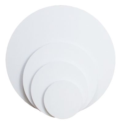 Hot selling 100% cotton artist round canvas panel stretched display pad acrylic canvas boards