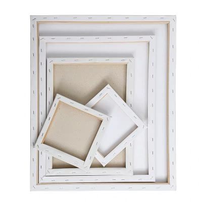 Art Wooden Canvas Boards For Children Painting Stretched Canvas Panel Blank