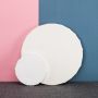 Custom Round Frame Canvas Panels Blank Cotton Canvas Board For Painting Stretched Canvas Panel