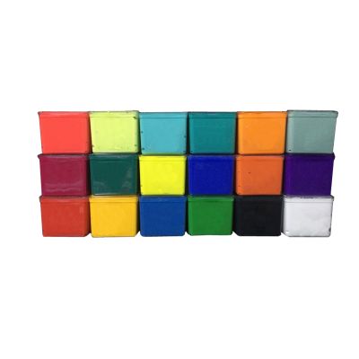 Hot sale jelly gouache pigment set good quality 42 colors painting for children