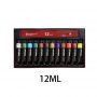 12 Colors custom logo acrylic paint set for T-shirt,Rock,Wood,Glass supply permanent waterproof