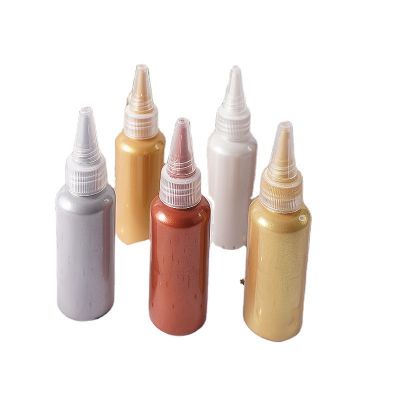 Wholesale New Pattern Metallic Color Acrylic Paint Pot 30ml Pouring Acrylic Paint Paints Acrylic