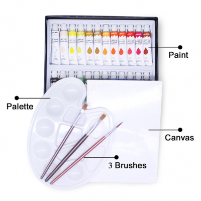 Fabric Rich Pigments Lasting Quality Acrylic Paint Set