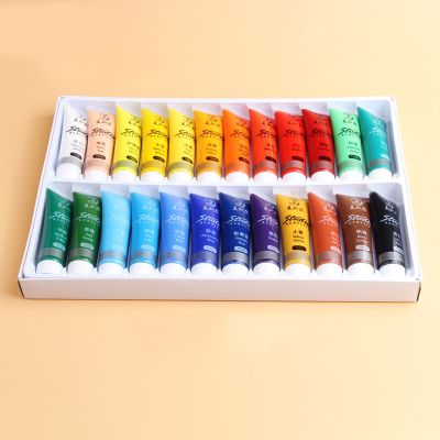 24 colors 15ml acrylic paint Graffiti Waterproof Paint Set crafts 4 all paint