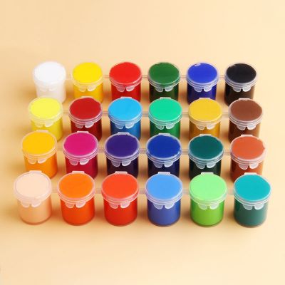 Acrylic paint 24 colors small volume large capacity 24 color acrylic color card