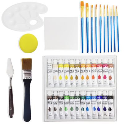 Liquid acrylic paint colors set acrylic custom