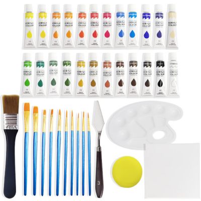US art supply 24colors 12ml artist oil color paint set for painting