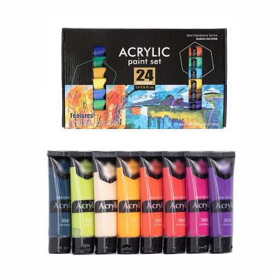 2021 New Acrylic Paint Set Painting Acrylic Paint Markers Set Acrylic Paints 30ml Set