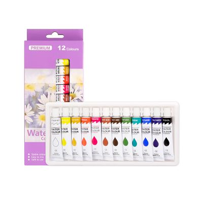 2021 new 12 colors of water color paint set