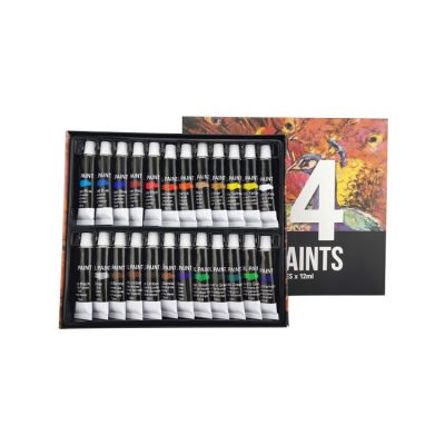 2022 wholesale 12ml *24 colors oil paint set acrylic paints wholesale acrylic paint