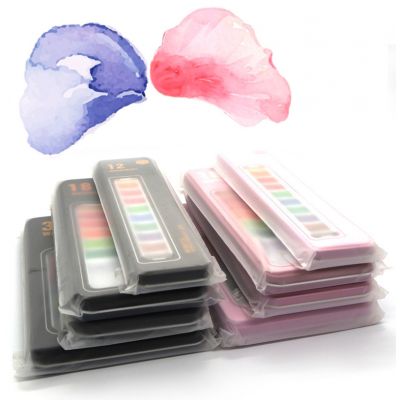 2021 Hot selling 50/72/90 Vivid Colors Watercolor Painting Set, Portable and nice Watercolor Paint Set