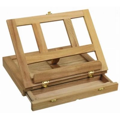 Painting Table Children Wrought Iron Artist Box Easel Collapsible children Art Easel with painting easel