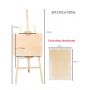 Eco-Friendly Wood Plate Holder Portable Easel Set, A-Frame More stable placement Easel