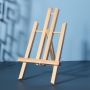 2021 hot selling sketched art display painting wooden tripod easel stand for kids