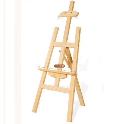 Sturdy Beechwood Adjustable Artwork Painting Drawing A-Frame Wood Easel for Student 