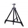 Custom display art paint artist kids metal aluminium alloy easel stand for painting with paint stand