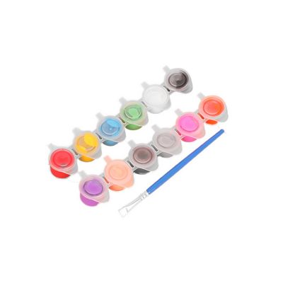 Customized Strip Acrylic Paint Disposable 3 ML 12 Color Strip Paints
