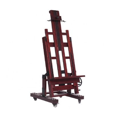 Professional for Artist Acrylic Paint Master Studio Beech Wood Stand Adjustable Easel