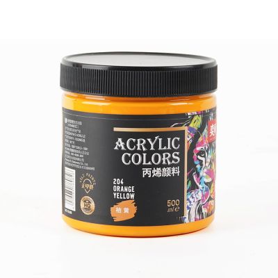 Factory Supply High Quality Art Range 500 ML Matte Effect Acrylic Paint