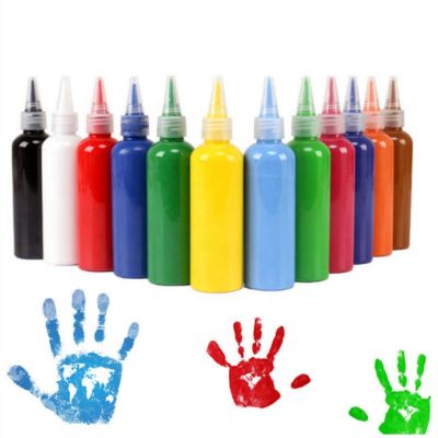 100ml Finger Paint Pigment Acrylic Paints For Painting Fabric Paint For Clothing Textile Oil Painting