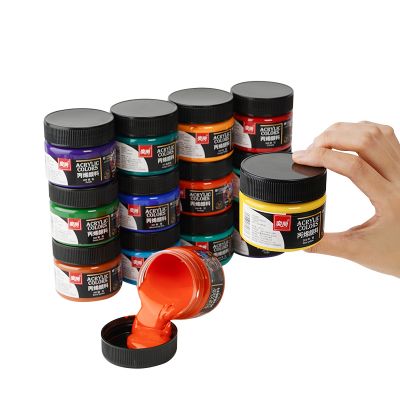 Matte Effect Artist Grade Acrylic Color Professional Acrylic Paint Set