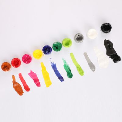 2 Fl.oz Professional Art Paints Set Acrylic Studio Art Painting 39 Colors Bulk Package or Custom Package 200 Bottles Welcomed