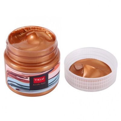 100ml Artist Acrylic Paint DIY Art Creation Painting Pigment - Copper