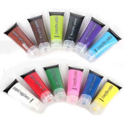 75 ML Complete Custom Tube Acrylic Paint Set