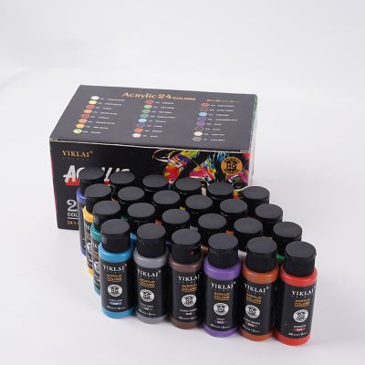 Customized 24 Color 2 Fl.OZ Artist Acrylic Paint Buy Thick Heavy Body Premium Acrylic Paint
