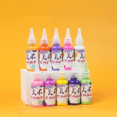 Water Based Paints Acrylic Set Student Grade Cheap 30 ML Acrylic Paint Set For Kids