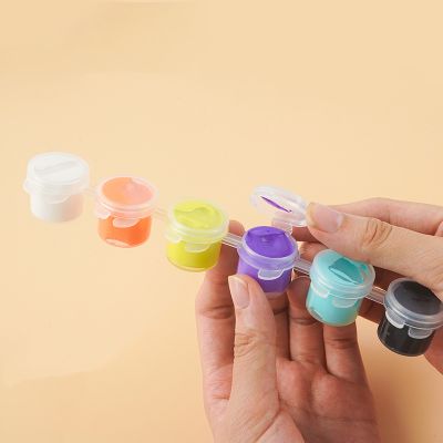 High Brightness Artist Grade Acrylic Paints Good Coverage Acrylic Paint Strip 5 ML