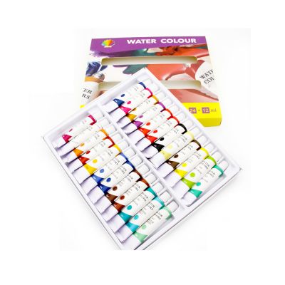 High Quality 24colors 12ml Watercolor Paint Set