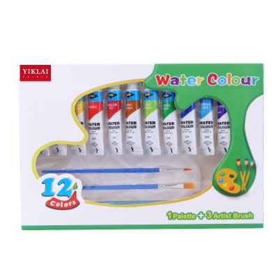 New 12 colors 12ML watercolor paint painting set