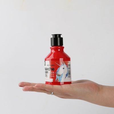 Factory Supply Water Base 150 ML Bottle Pack Gouache 42 Color Gouache Color Paint